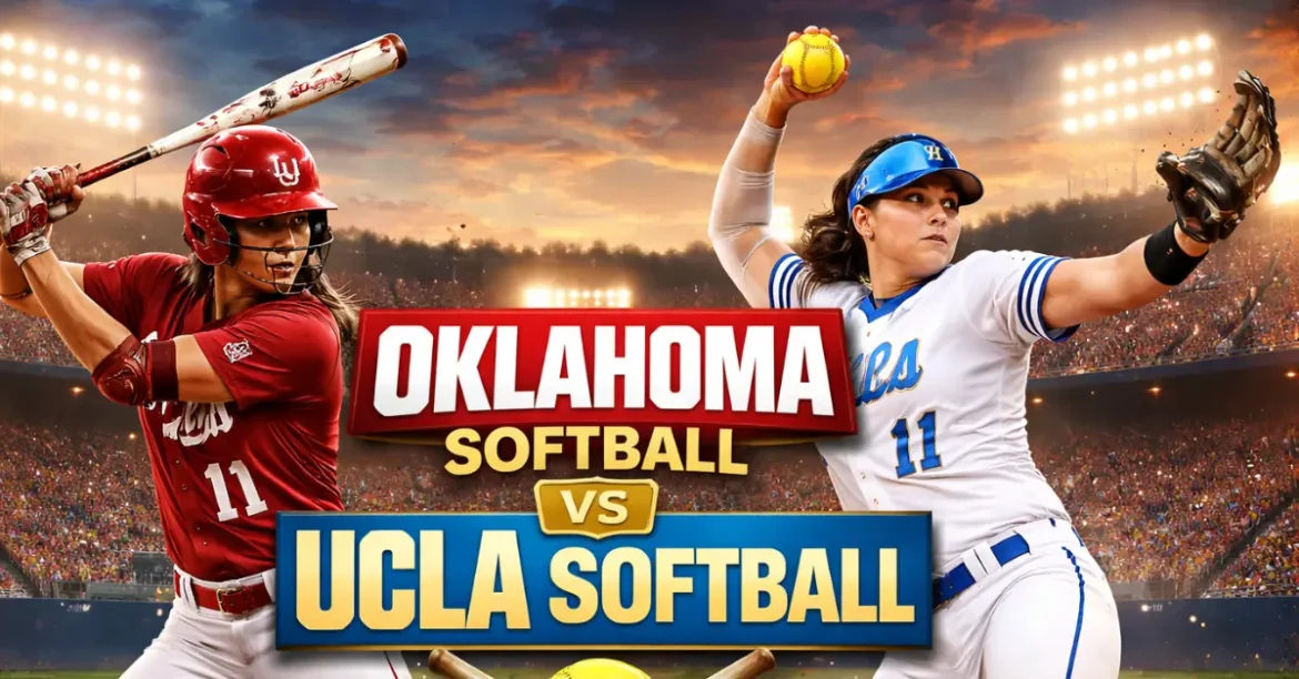 oklahoma softball vs ucla softball