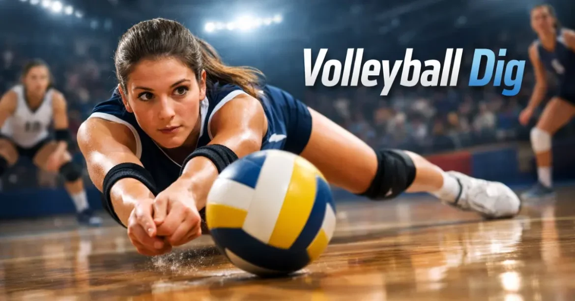 volleyball dig